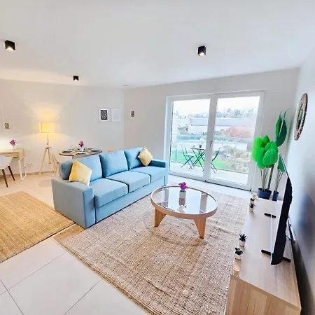 Warm&bright 1br Flat With Terrace And Parking * Luxembourg