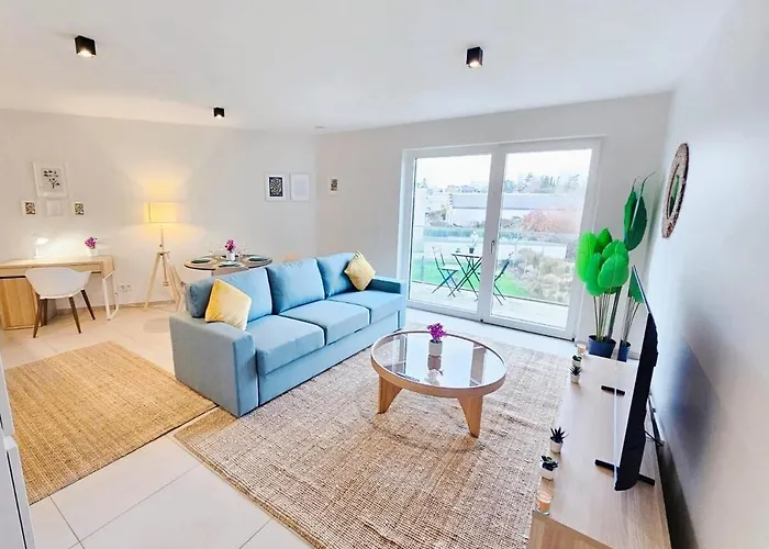 Warm&bright 1br Flat With Terrace And Parking * 룩셈부르크