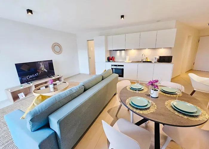 Warm&bright 1br Flat With Terrace And Parking * 룩셈부르크