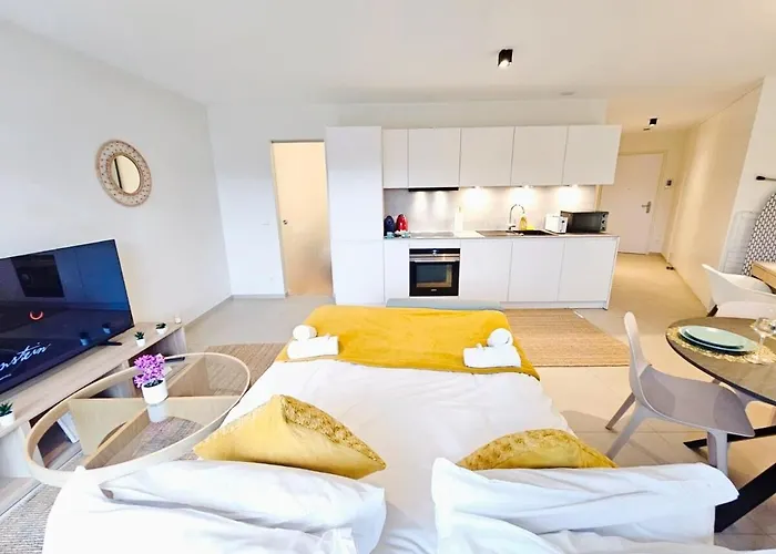 Warm&bright 1br Flat With Terrace And Parking لوكسمبورغ