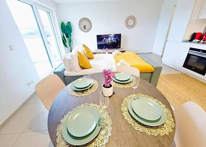 Warm&bright 1br Flat With Terrace And Parking Apartmán Lucembursko